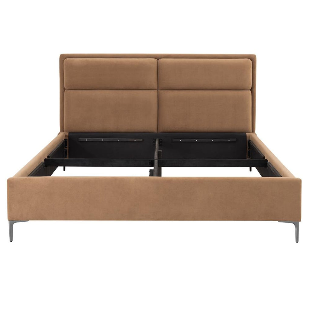 Wakefit Zewail Without Storage King Size Upholstered Bed
