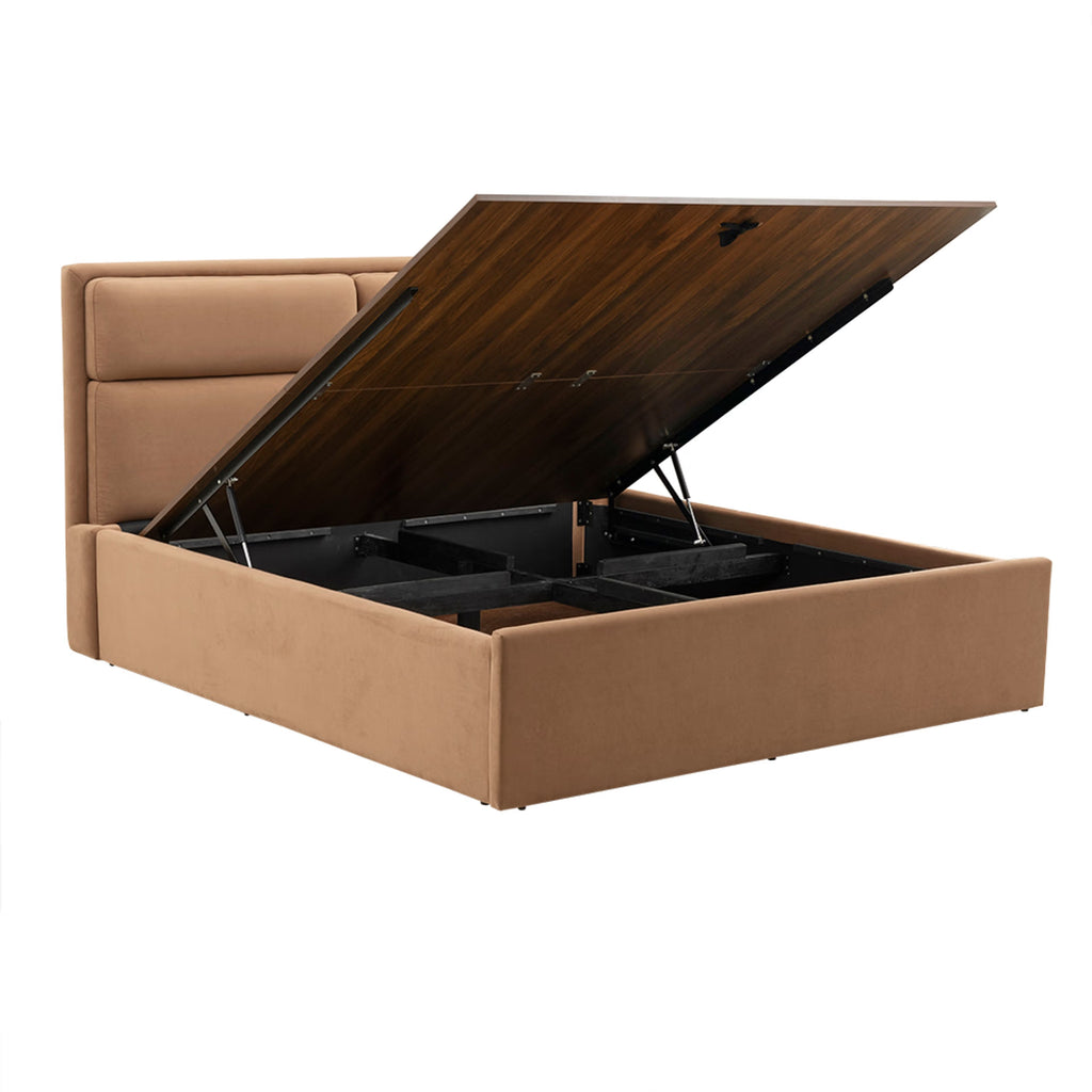 Wakefit Lumelle King Size Hydraulic Storage Upholstered Bed