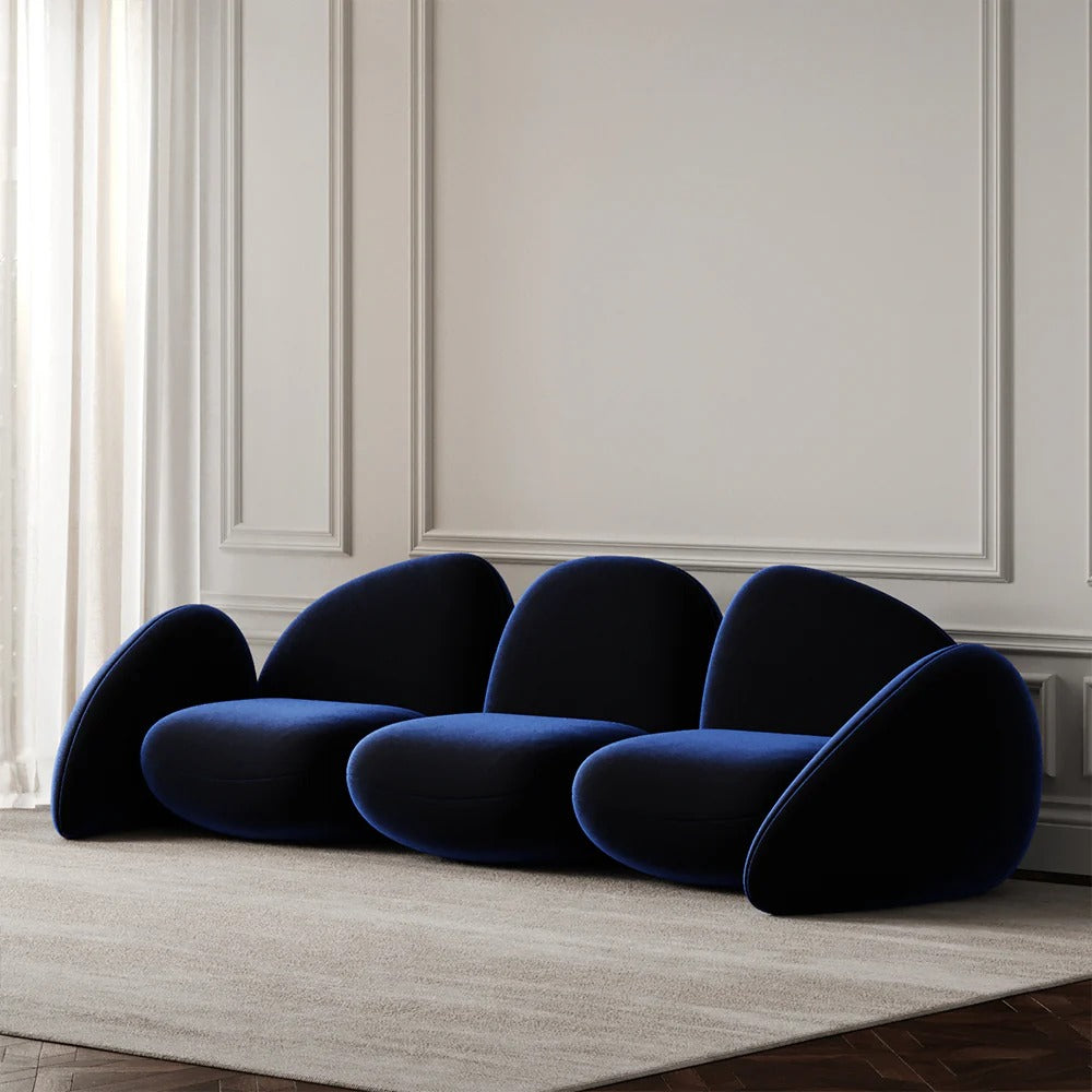 Rysa iFUR Modern Designer Curvy Sofa