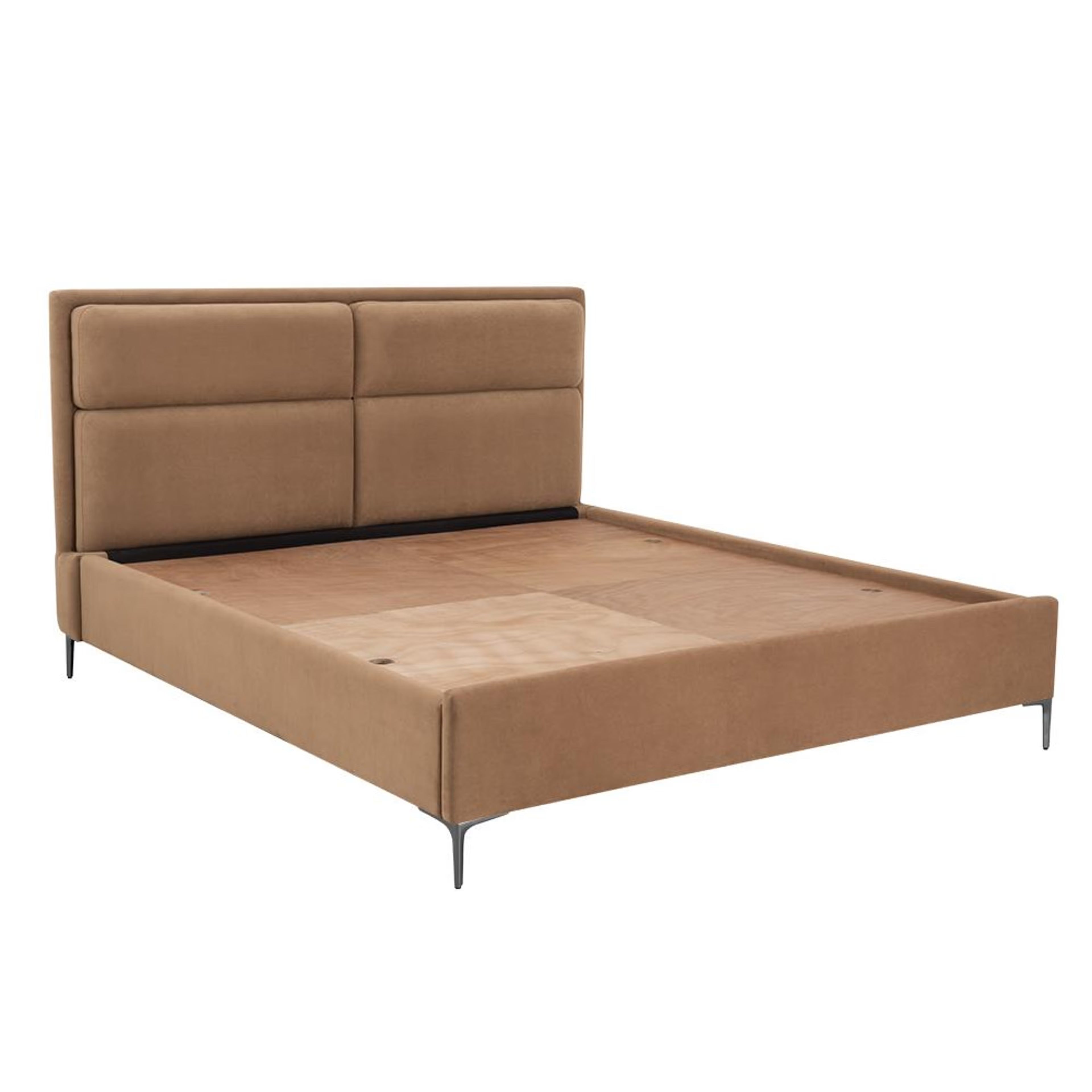 Wakefit Zewail Without Storage King Size Upholstered Bed
