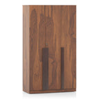 Rodrigues 3 Door Wardrobe in Sheesham Paper Finish