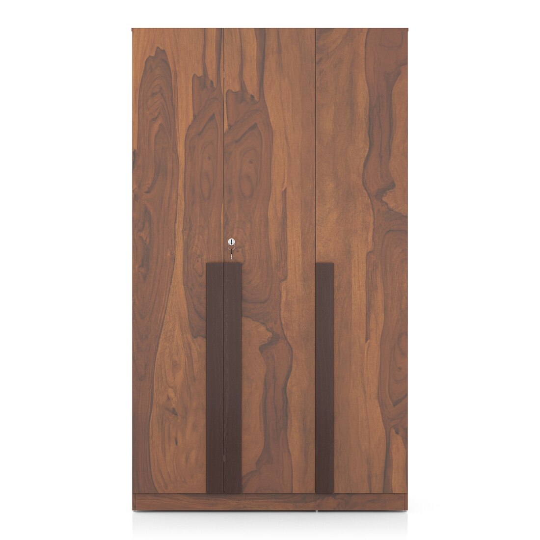 Rodrigues 3 Door Wardrobe in Sheesham Paper Finish