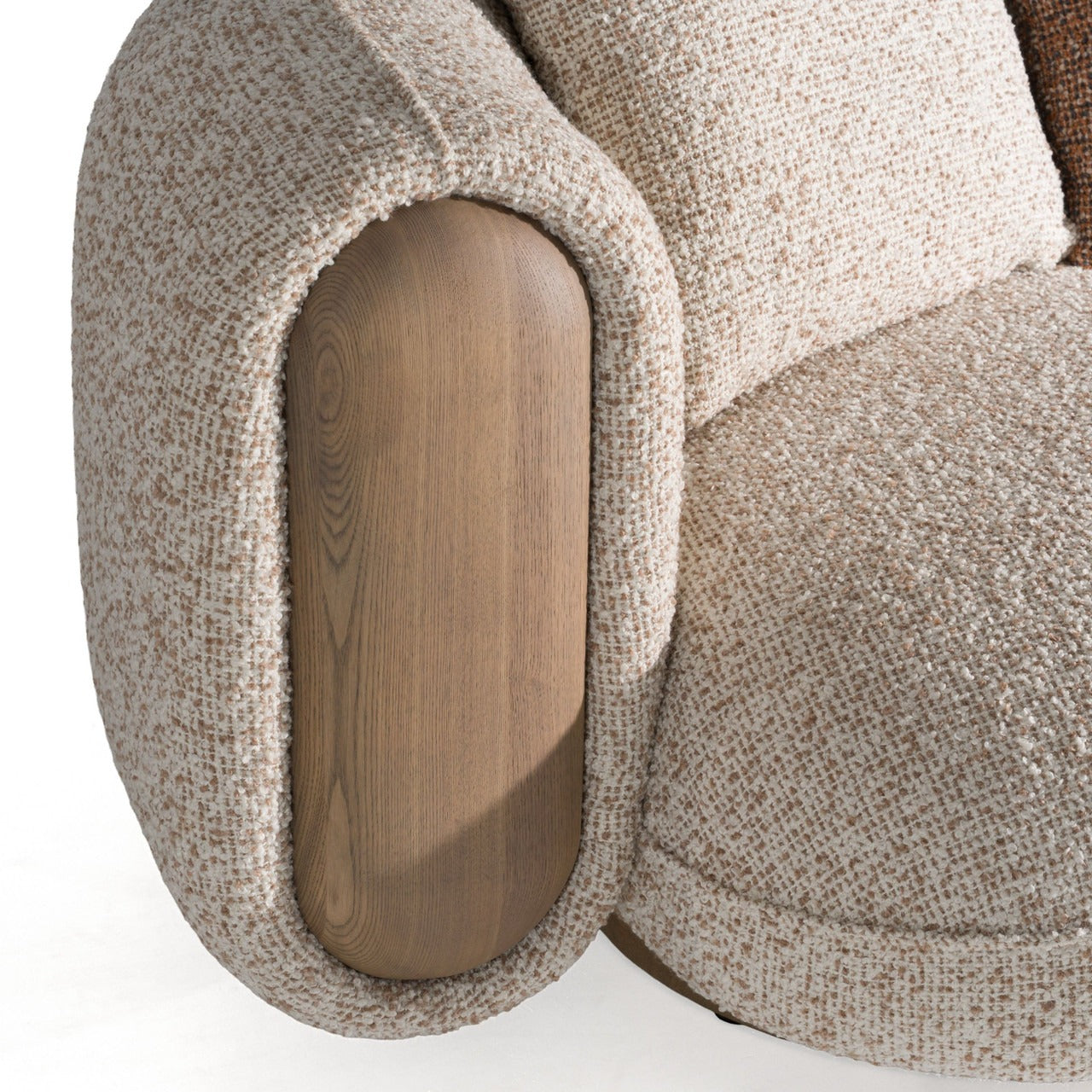 Rayo Modern Luxury Boucle Fabric Sofa