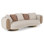 Rayo Modern Luxury Boucle Fabric Sofa