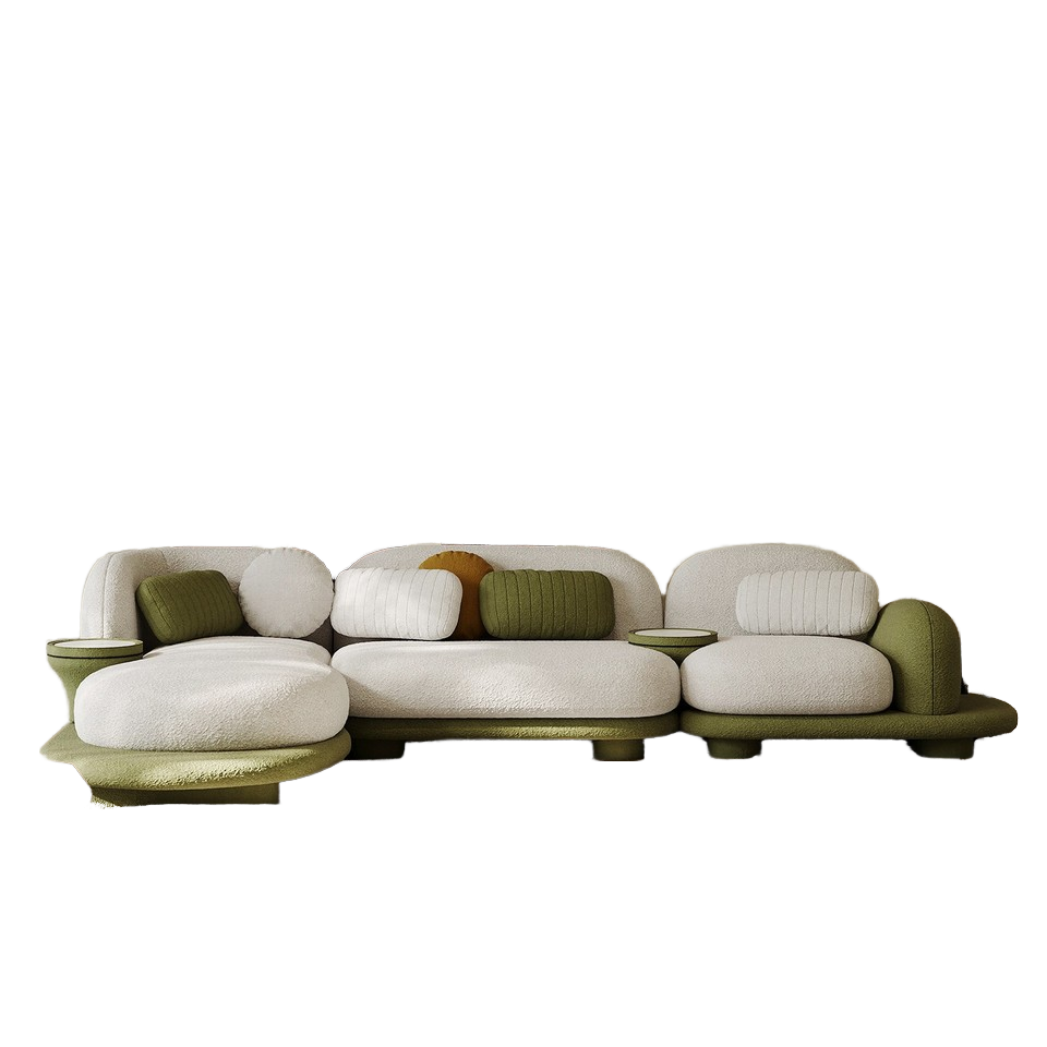 Lison Modern Boucle Corner Sofa