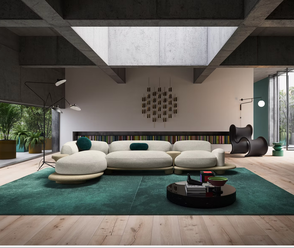 Lison Modern Boucle Corner Sofa