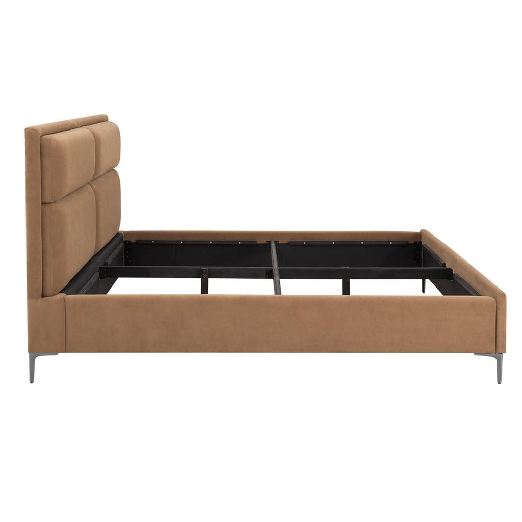 Wakefit Zewail Without Storage King Size Upholstered Bed
