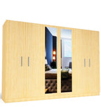Six Door Wardrobe with mirror in PLPB