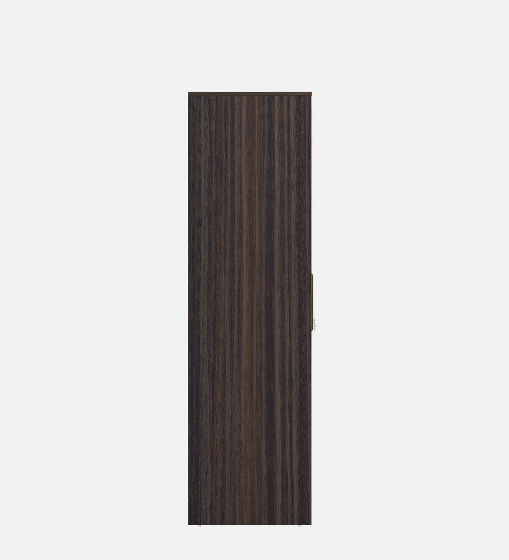 Adore 4 Door Wardrobe In Sahara Beige & Dark Brown Eucalyptus Finish