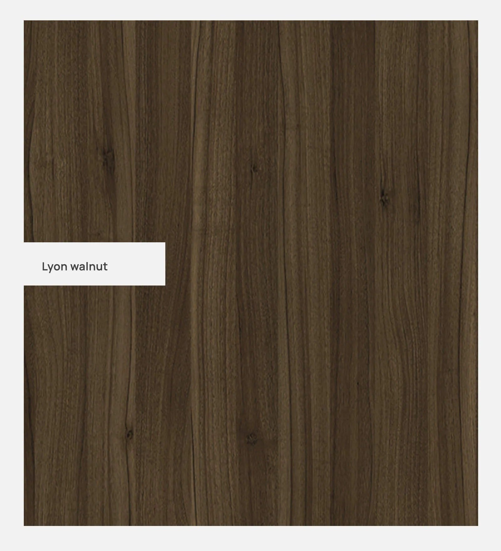Kosmo Nora 4 Door Wardrobe In Lyon Walnut Finish With Drawer & Locker