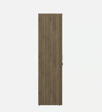 Kosmo Nora 4 Door Wardrobe In Lyon Walnut Finish With Drawer & Locker