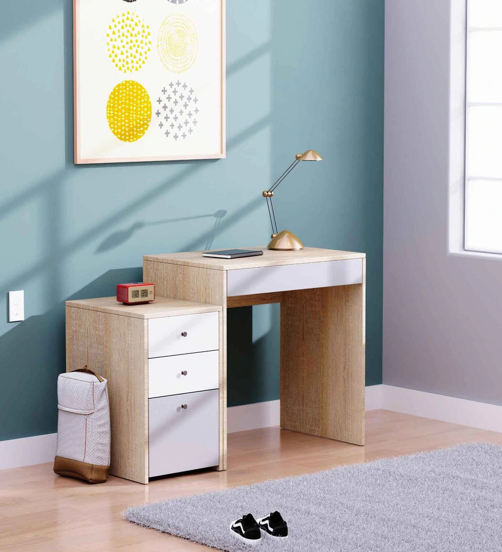 Workstation Kid's Study Table In Oak Colour