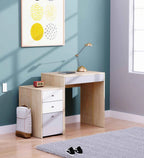 Workstation Kid's Study Table In Oak Colour