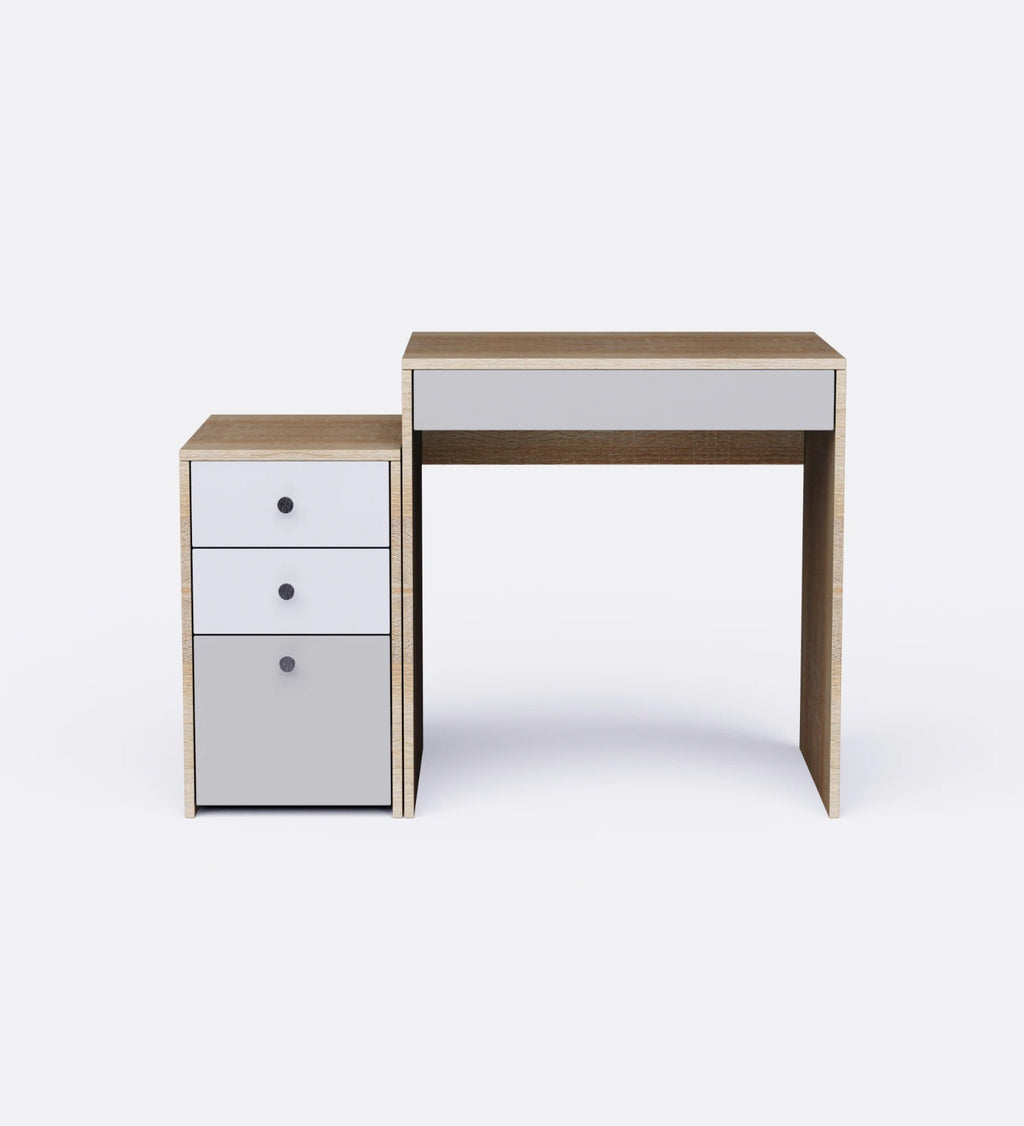 Workstation Kid's Study Table In Oak Colour