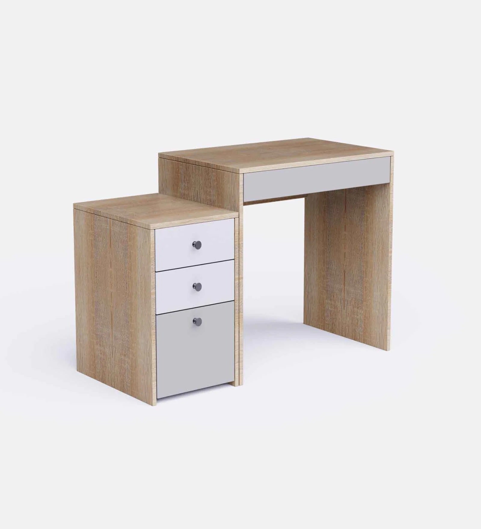 Workstation Kid's Study Table In Oak Colour