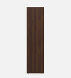 Kosmo Pristine 4 Door Wardrobe With Mirror In Lyon Walnut & Hg Cashmere Finish With Drawer & Locker