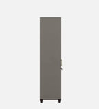 Kosmo Morgan 4 Door Wardrobe In Sahara Beige Matte Finish With Drawer & Locker