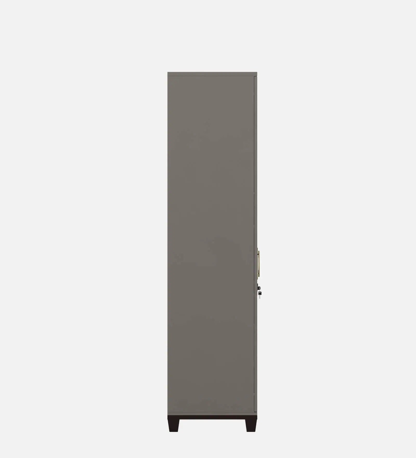 Kosmo Morgan 4 Door Wardrobe In Sahara Beige Matte Finish With Drawer & Locker