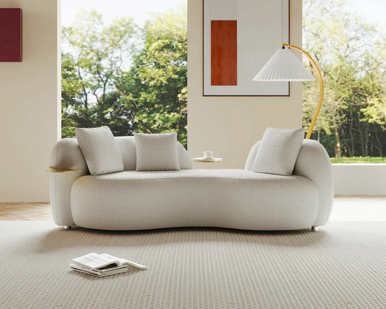 Metalia Modern Luxury Sofa