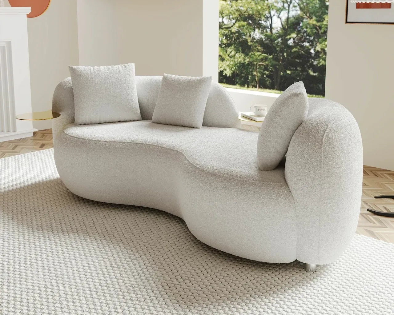 Metalia Modern Luxury Sofa