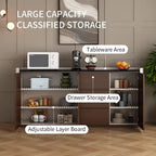 Nordic Luxe Console Cabinet