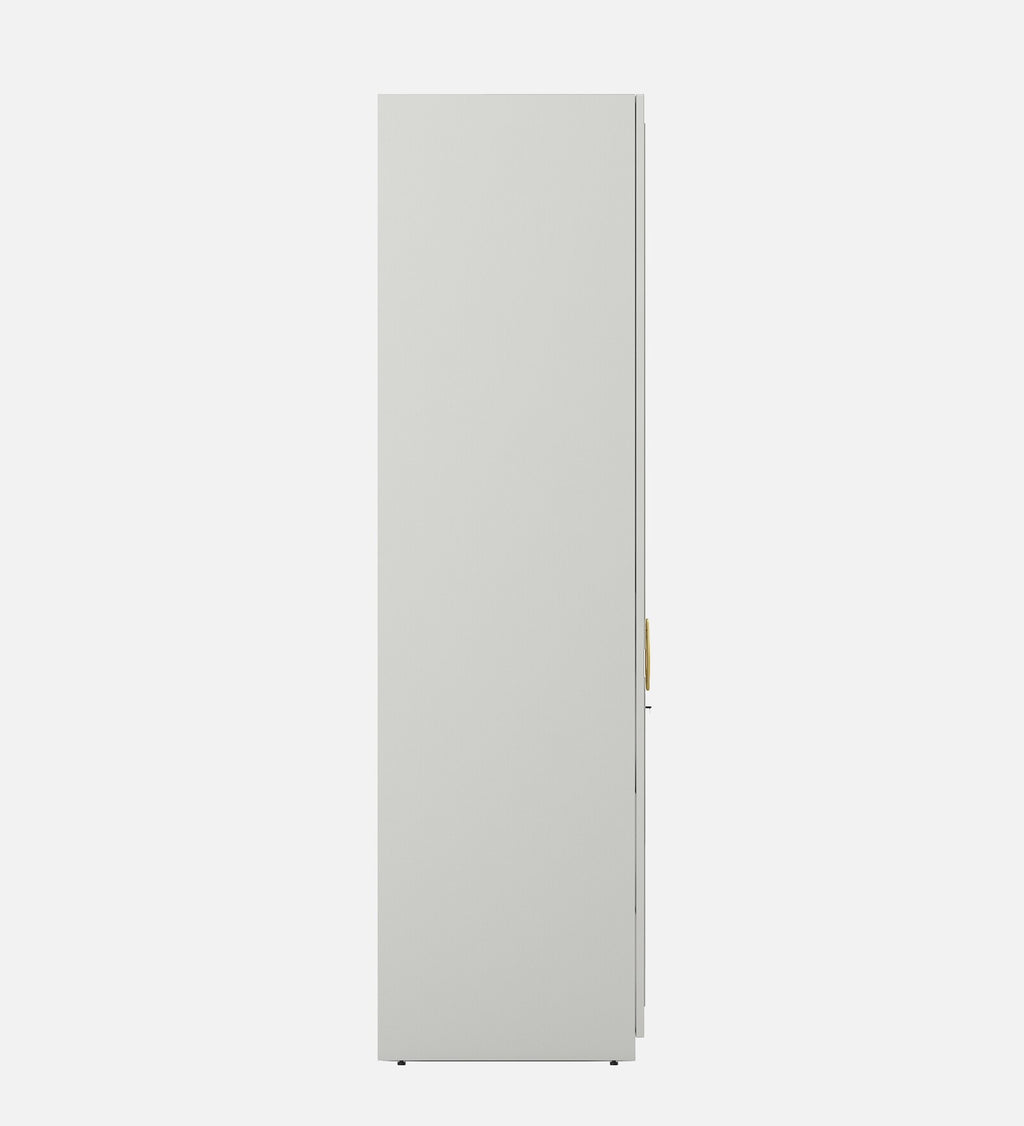Kosmo Akira 4 Door Wardrobe in Pumic Grey Finish