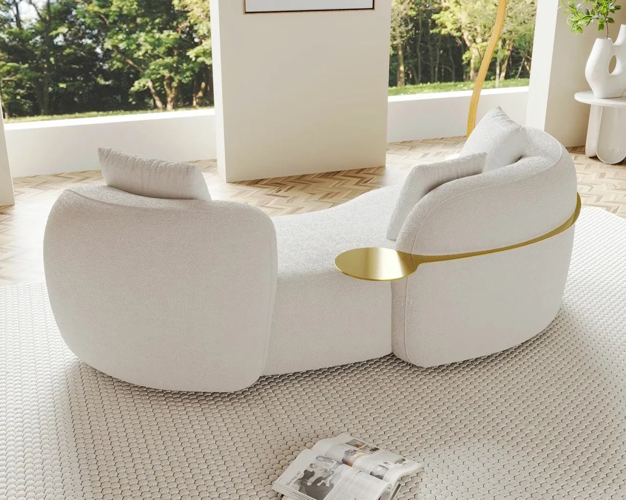 Metalia Modern Luxury Sofa