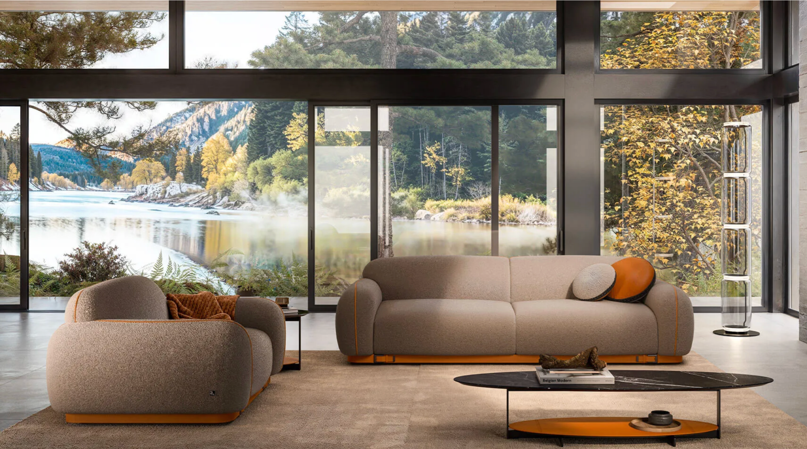 Busnelli Modern Luxury Sofa Set