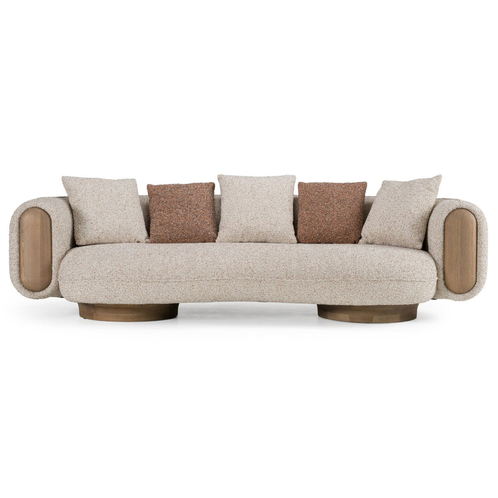 Rayo Modern Luxury Boucle Fabric Sofa