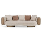 Rayo Modern Luxury Boucle Fabric Sofa