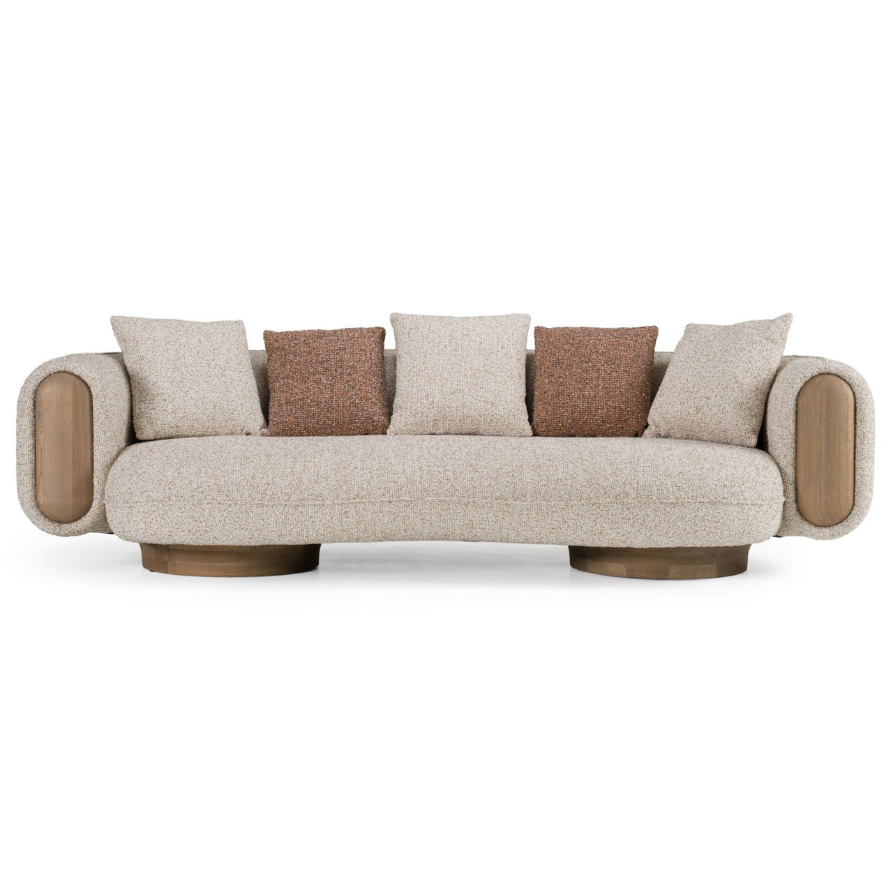 Rayo Modern Luxury Boucle Fabric Sofa