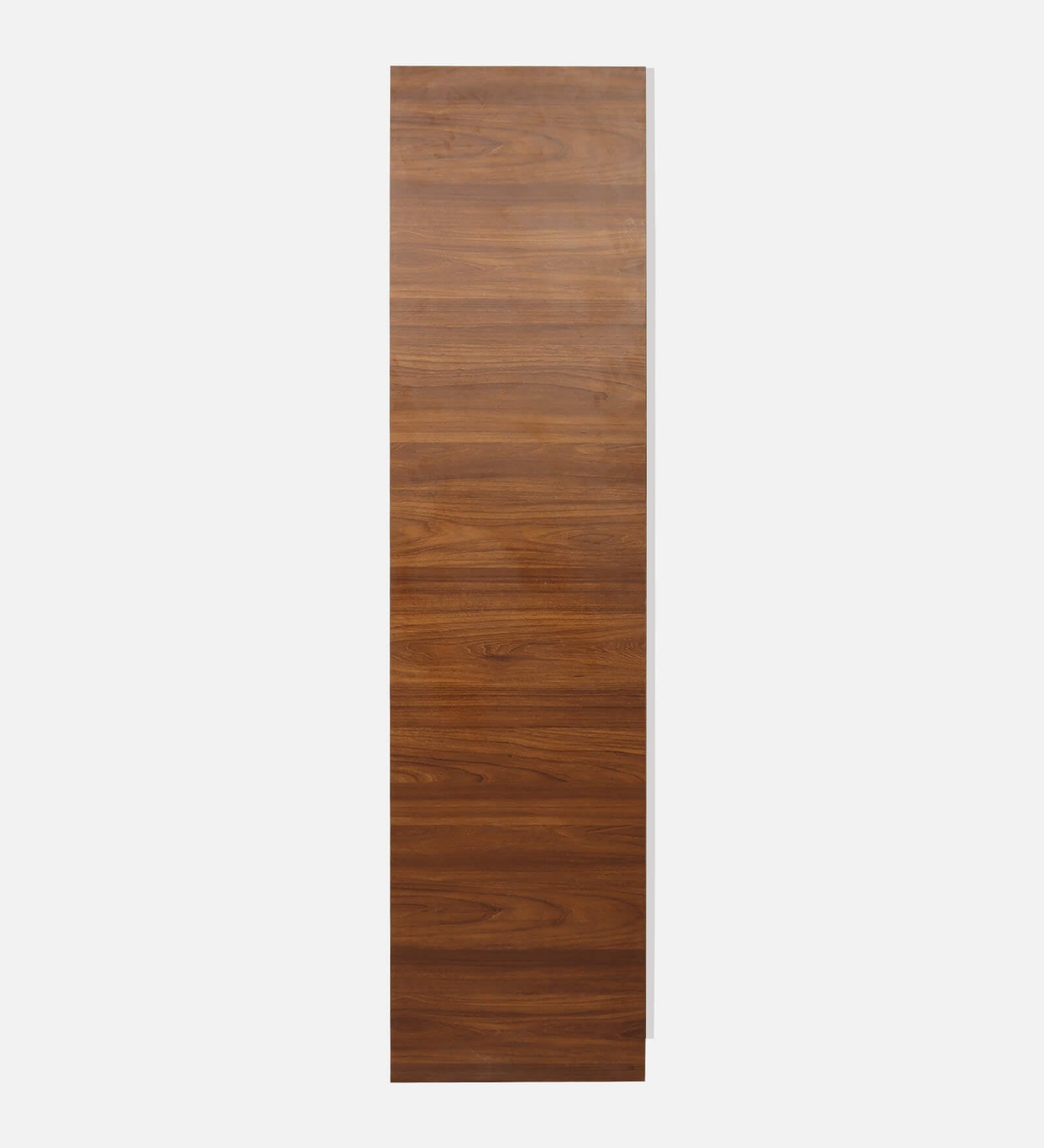 Maya 4 Door Wardrobe With Locker In Teak And White Finish With Mirror & Drawer