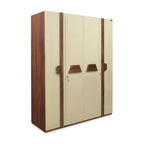 4 Door Wardrobe (Brown)