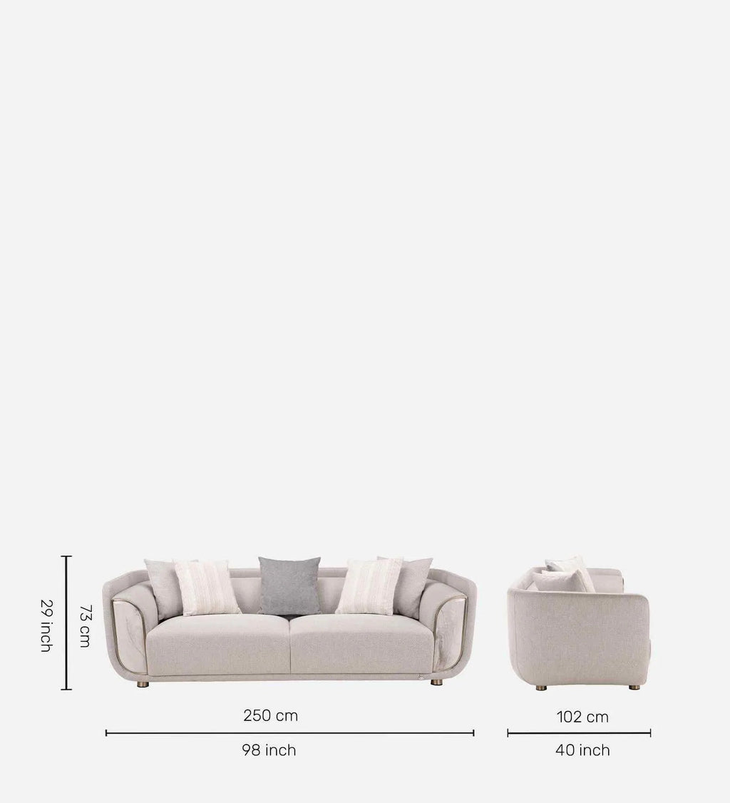 Astoria 3 Seater Sofas In Grey Color