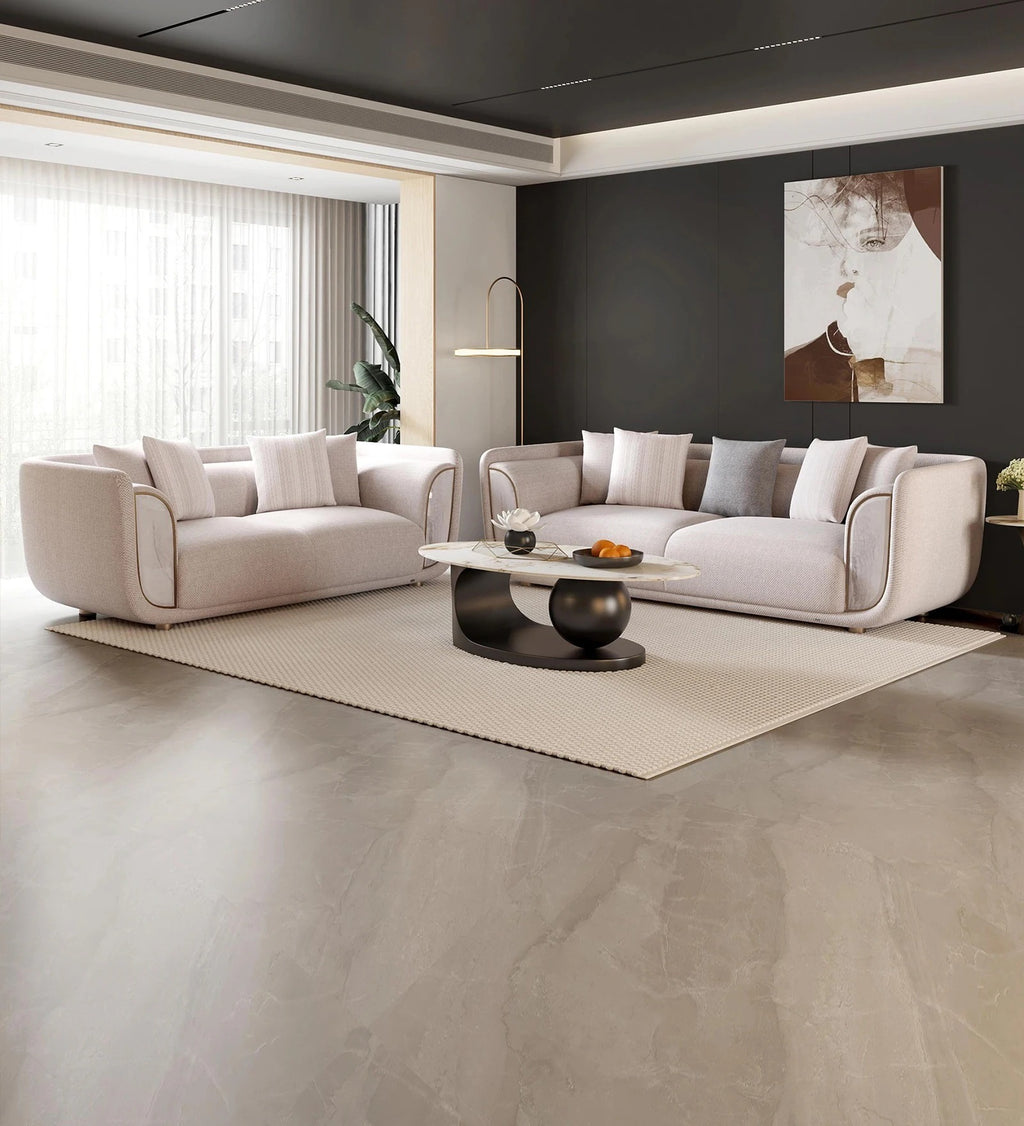 Astoria 3 Seater Sofas In Grey Color