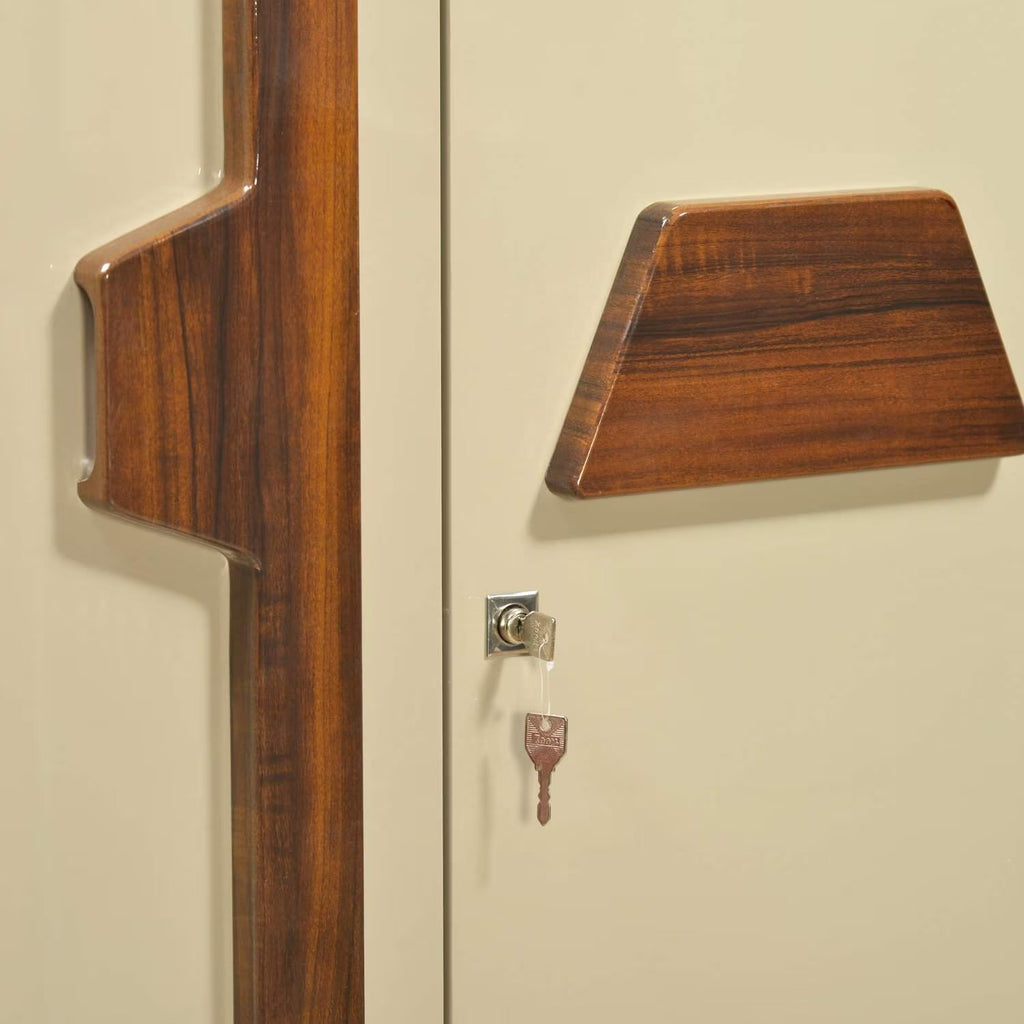 4 Door Wardrobe (Brown)