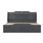 Wakefit Velura King Size Storage Upholstered Bed