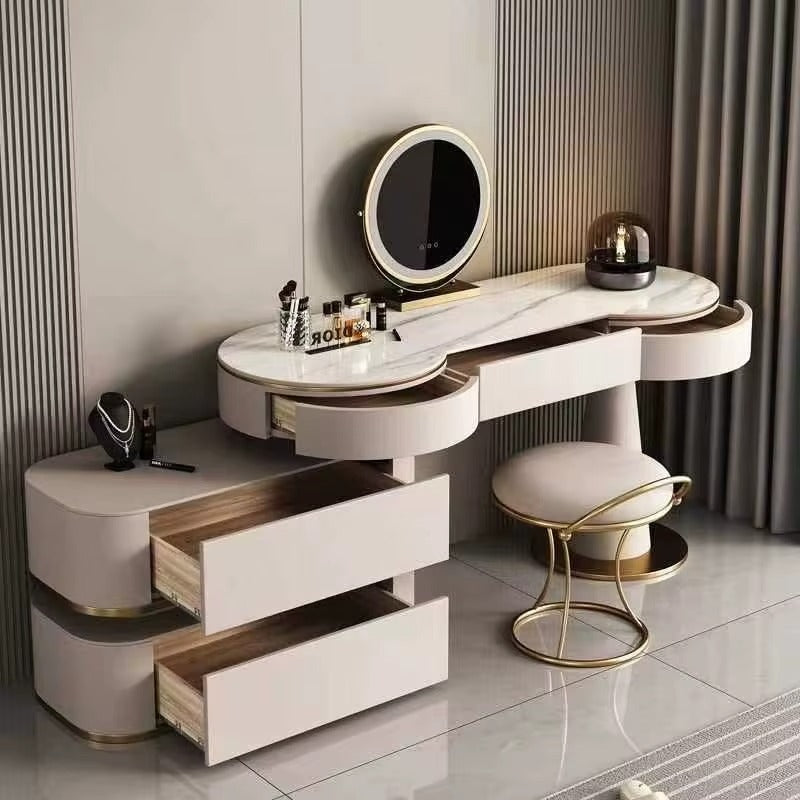 Luxury Modern Makeup Vanity Table Set
