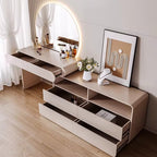 Light Luxury Dresser Storage Cabinet Bedroom High-end Cream Dressing Table Simple Modern Bedroom Dresser Table