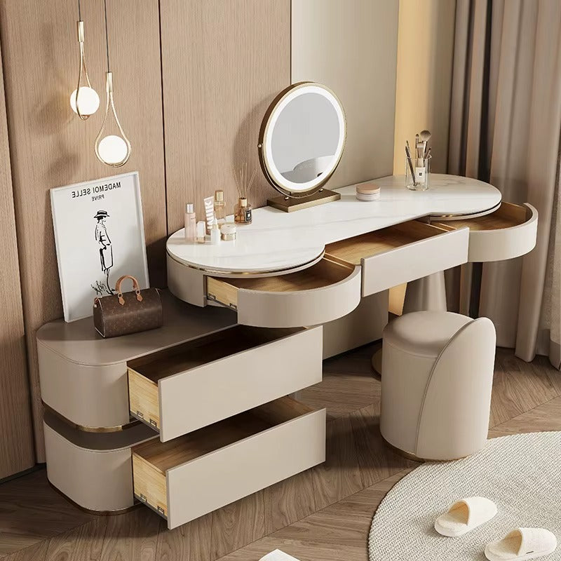 Luxury Modern Makeup Vanity Table Set
