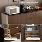 Nordic Luxe Console Cabinet