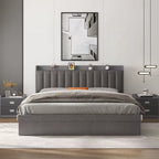 Factory Price My Bedroom High Sleeper Modern Style Wood Double Bed Frames Platform Twin Bed With Drawers Storage