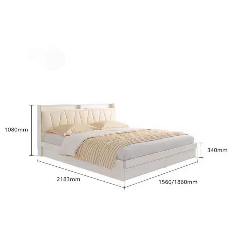 China Mdf Eco-Friendly Sample Design Storage Room Modern Double Wood Frame Space Saving Set Furniture Bedroom Hotel Beds