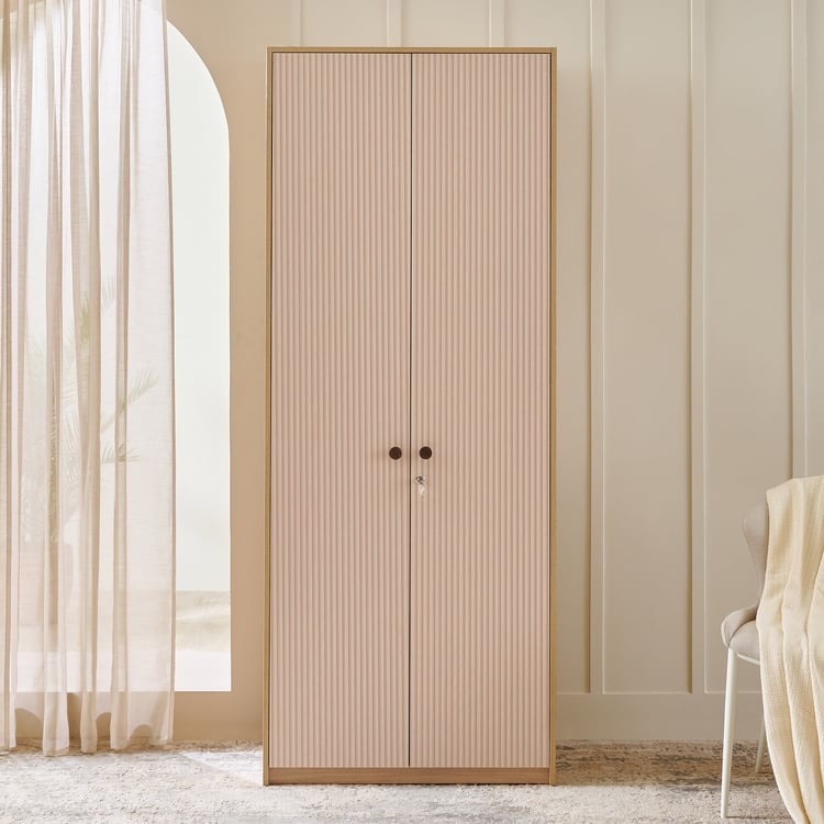 Lexus 2-Door Wardrobe - Brown