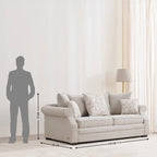 Botanical NXT Fabric 3+2 Seater Sofa Set with Cushions