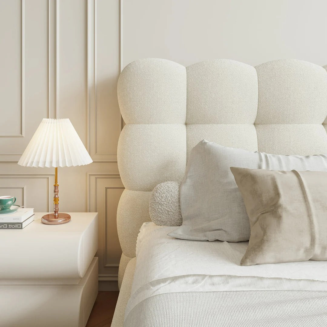 Dream Bed Without | King | Beige Fabric