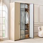 Clair De Lune 4-Door Wardrobe - Beige
