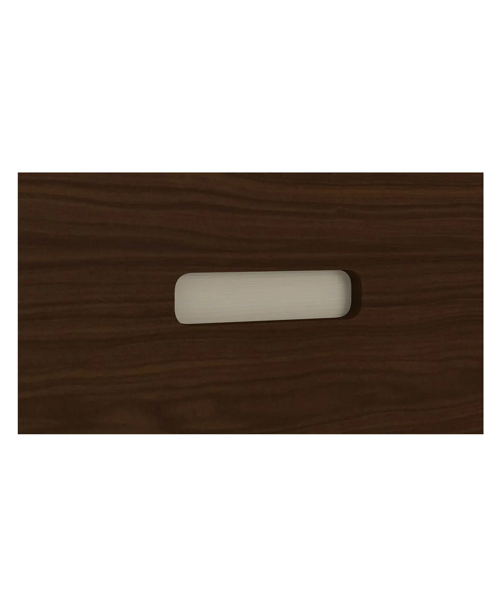 Elanza 4 Door Wardrobe With Drawer And Grooved Handles Light Wood - Coffee Walnut