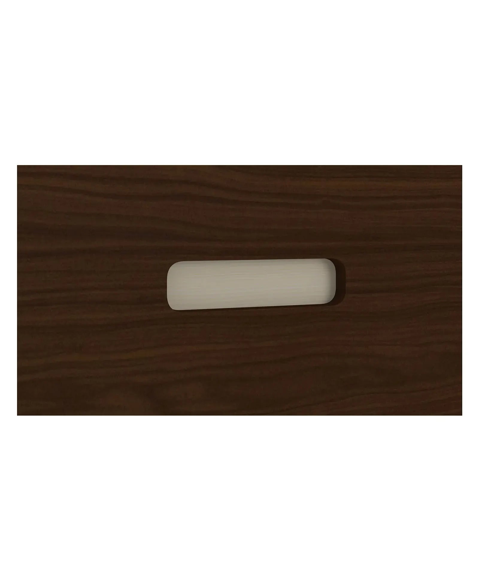Elanza 4 Door Wardrobe With Drawer And Grooved Handles Light Wood - Coffee Walnut