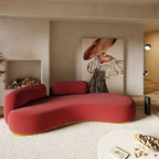 Lauren Modern Curved Japanese Style Sofa